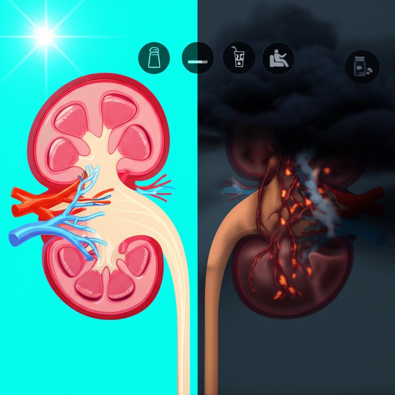 ทำความเข้าใจ 5 พฤติกรรมยอดฮิตที่อาจส่งผลเร่งไตเสื่อม: แนวทางป้องกันภาวะไตวายจากมุมมองเวชศาสตร์ชะลอวัย section 2