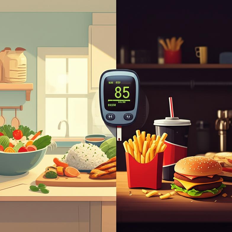 วิธีเลือกอาหารอร่อยโดยไม่รู้สึกอด เพื่อการดูแลระดับน้ำตาลเบาหวานอย่างยั่งยืน section 2